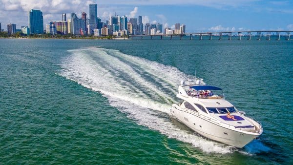 82' Sunseeker on water 21