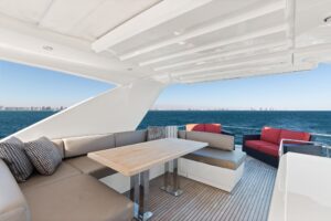 75' Prestige 2015 Exterior Sitting Area 5