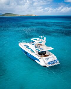 64' Azimut Flybridge Bird Eye View 3